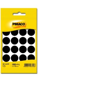 Etiqueta TP Diametro 19mm c/200 UN Pimaco