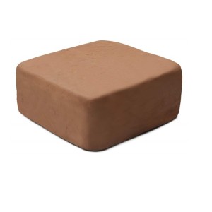 Argila Escolar Vermelha 1kg