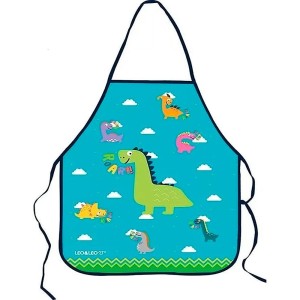 Avental Escolar Dino Ref 79906 Leonora