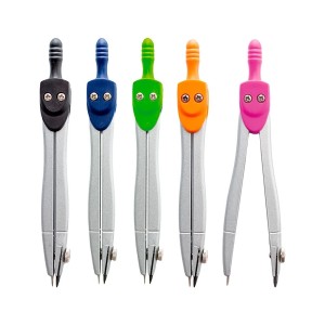 Compasso Escolar Metalico Ref 4458 Leo