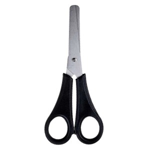 tesoura escolar 13cm black ref 4195 leo